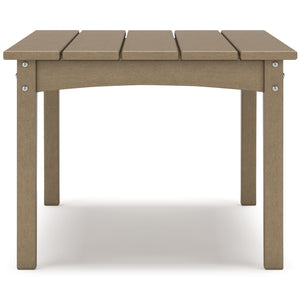 Hyland Wave - Driftwood - Rectangular Cocktail Table