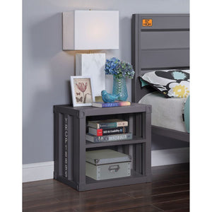 KD, Storage: 2 Open Compartments (1 Metal Fixed Shelf) Features: Metal Frame, Recessed Panels (Cargo Container Panels) (NO LEGS) CONSTRUCTION Metal Case: Iron Plate (40 x 40mm) Clearance Floor to Bottom Frame?<br/><br/><b>Product Features</b><ul><li>Case: