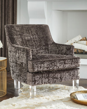 Gloriann - Charcoal - Accent Chair