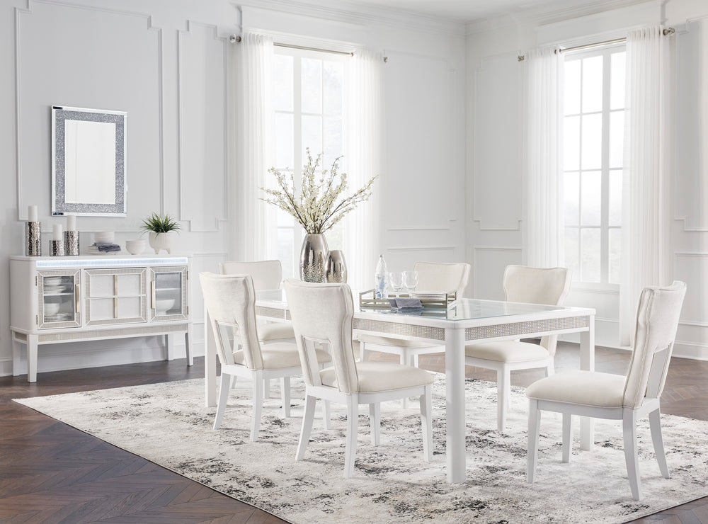 Chalanna 7pc Dining Room Set w/18" Leaf