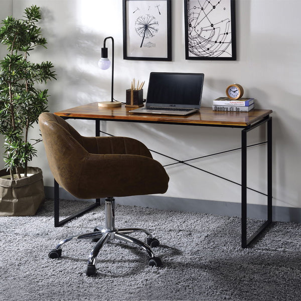 Jurgen - Desk - Oak & Black