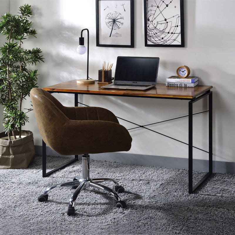 Jurgen - Desk - Oak & Black
