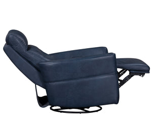 Remmington - Power Swivel Glider Recliner (Set of 2) - Vintage Navy