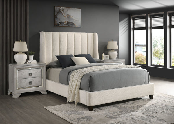 Agnes - Queen Bed - White<h4><b>Agnes - Queen Headboard And Footboard - White</b></h4> <table width="100%"><colgroup><col style="width: 30%"> <col style="width: 70%"> </colgroup> <tbody> <tr> <td>Dimensions</td> <td> 67.30"L x 89.40"D x 61.25"H</td> </tr>