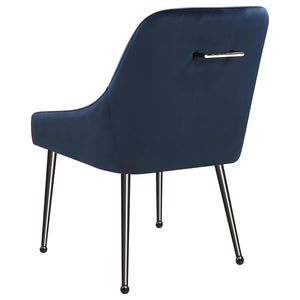 Mayette - Upholstered Dining Side Chair (Set of 2) - Blue