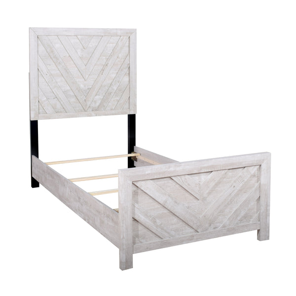 Meet the Biscayne Bed, meticulously crafted with durable manufactured wood and adorned with an Eco-Friendly decorative laminate for enduring strength and stability. Its Driftwood finish exudes a light, airy ambiance, perfect for unwinding after a hectic d