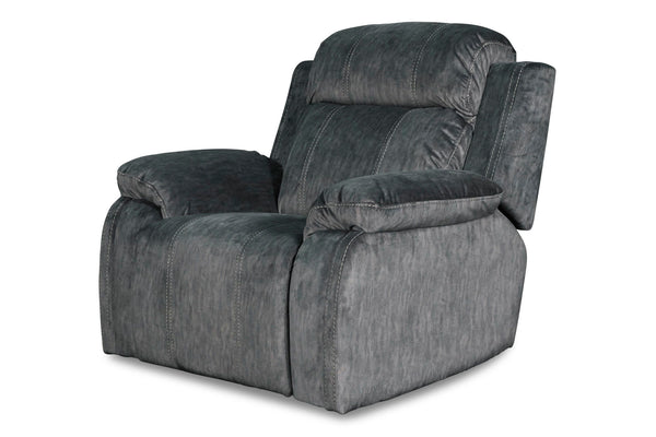 The Tango Glider Recliner in Shadow Gray offers a perfect combination of durable craftsmanship, luxurious comfort, and sophisticated style. Built with premium hardwood and plywood frames, this recliner is designed for long-lasting stability and support. T