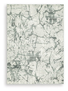 Make a statement that effortlessly complements your modern sensibilities. This rug adds an intentionally curated feel underfoot, with versatile shades of gray forming an intriguing abstract design. Crafted with comfort and convenience in mind, this soft f