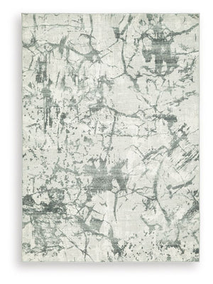 Make a statement that effortlessly complements your modern sensibilities. This rug adds an intentionally curated feel underfoot, with versatile shades of gray forming an intriguing abstract design. Crafted with comfort and convenience in mind, this soft f