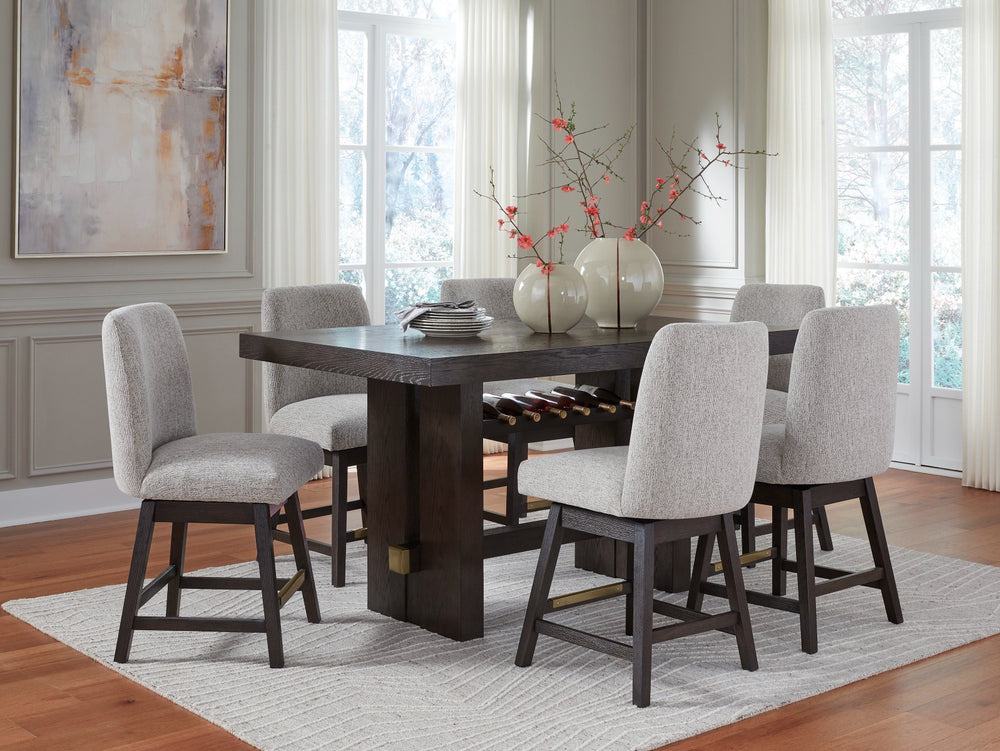 Burkhaus 7pc Counter Height Set