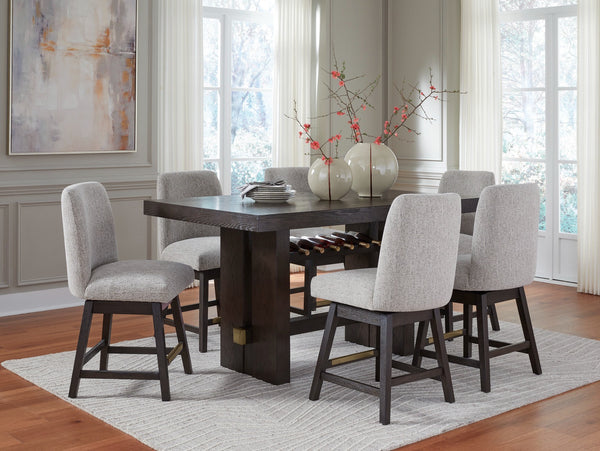 Burkhaus 7pc Counter Height Set