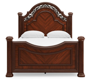 Lavinton - Brown - Queen Poster Bed