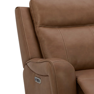 Haywood - Power Reclining Sofa And Loveseat - Butternut