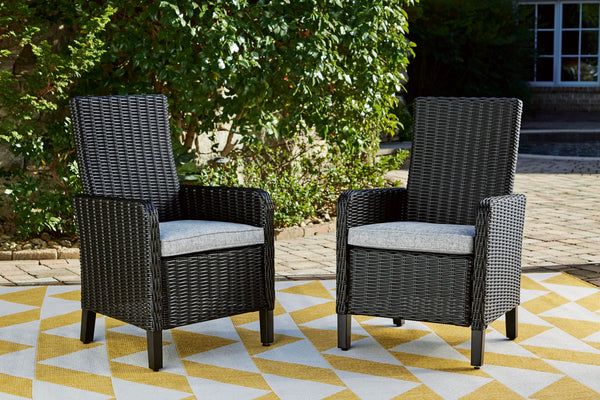  this dining arm chair with cushion elevates the art of alfresco living. Beautiful and durable enough for indoor and outdoor use