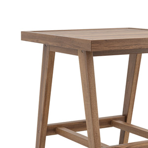 Ashton - Patio End Table - Light Brown