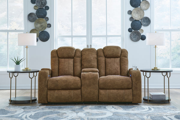 Wolfridge - Brindle - 2 Pc. - Power Reclining Sofa
