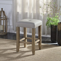 The Charnell dining collection is designed in a transitional style to complement any home. The beautiful and durable marble tabletop and oak finish complement each other beautifully. The counter height table features side storage for keeping your dining a