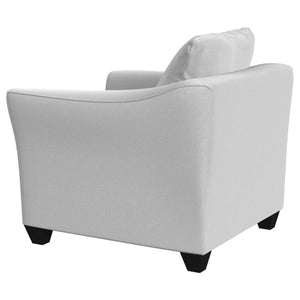 Salizar - Upholstered Flared Arm Accent Chair - Sand