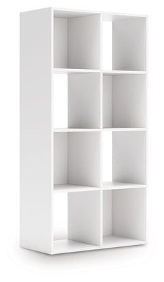 Create the modern bedroom of your dreams. This eight-cube organizer offers a minimal design with maximum style, combining ultra-clean lines with an easy-elegant solid white finish. And its storage cubbies make putting things away a snap.<br/><br/><b>Produ
