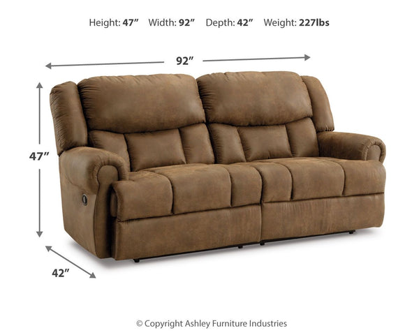 Boothbay - Auburn - 2 Seat Reclining Sofa