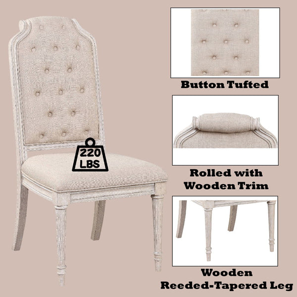  Ply) Wooden Reeded-Tapered Le