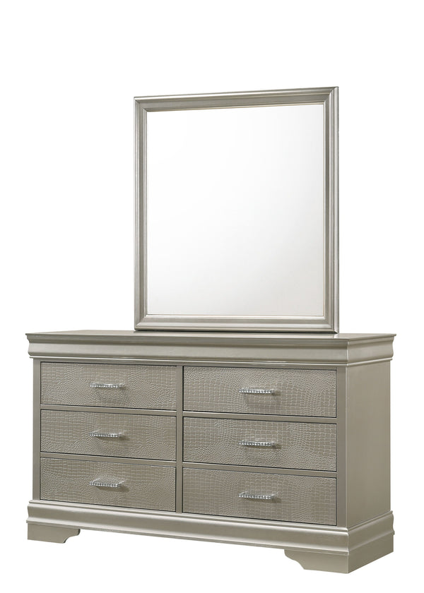  perfect for creating a serene and sophisticated sanctuary. The centerpiece is a sumptuous bed framed by a headboard with diamond-tufted detailing