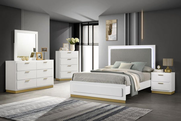 Caraway - Dresser Mirror - White