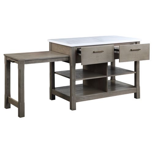 Feivel - Counter Height Table - Brown