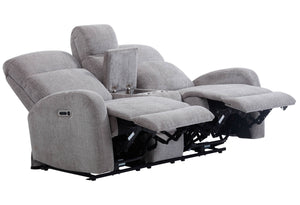 Tuscany - Power Reclining Sofa And Loveseat - Whiskers Nature