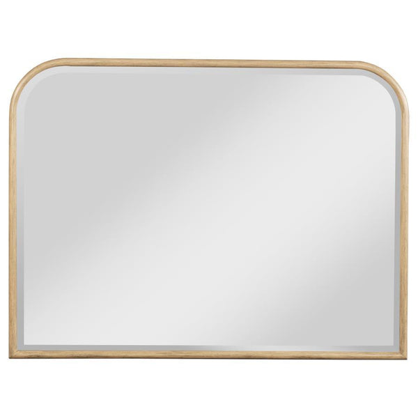  sophisticated look that pairs seamlessly with various decor styles. The mirror enhances light 