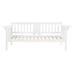Bethany - Wood Twin Daybed With Drop - Down Tables - White