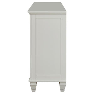 Sandy Beach - 11-Drawer Dresser - Cream White