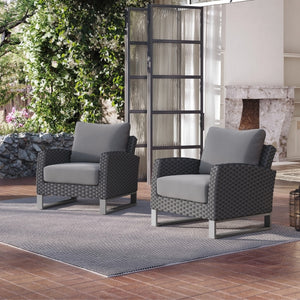 Fiji - Club Chairs (Set of 2) - Gray