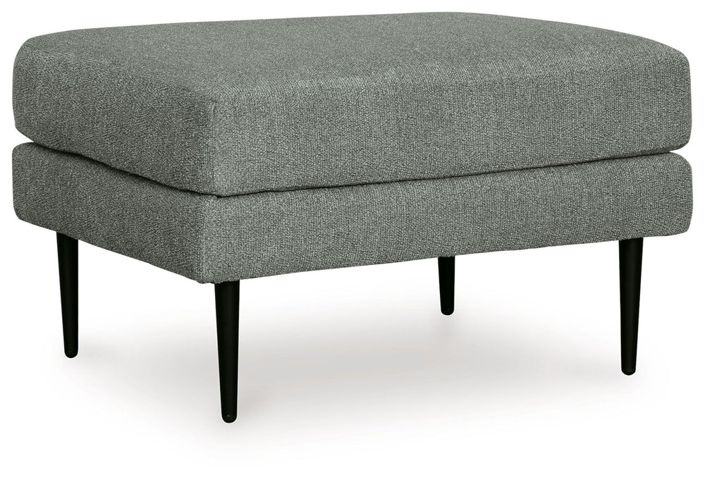Simple comfort meets modern function in this ottoman. An apt addition to apartments and other small spaces, this slim-profiled companion piece welcomes you with its cozy character. A subtle chevron pattern refreshes the classic neutral hue, elevating the 
