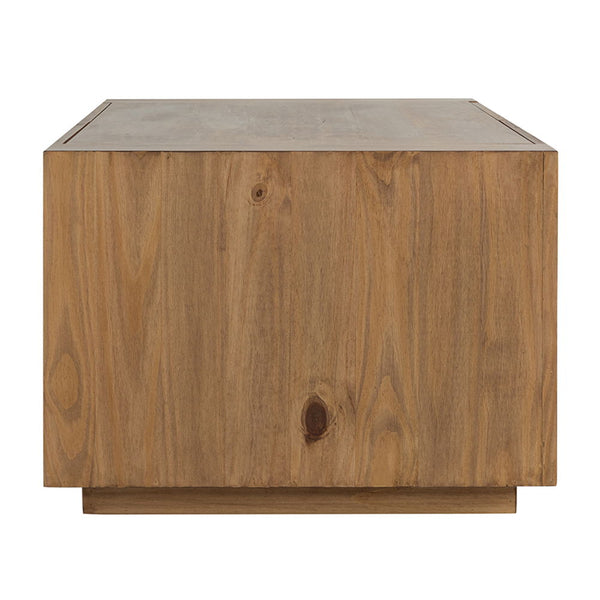 Harlan - Coffee Table - Brown Finish