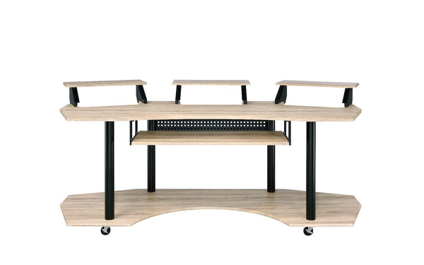  plenty of workable surface area is left. The multi-funtion hutch is perfect for d