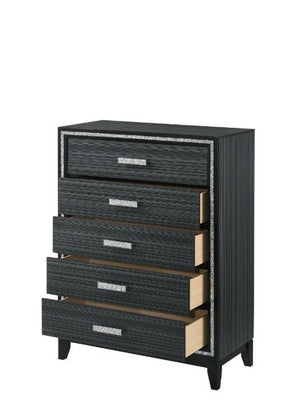 Haiden - Chest - Weathered Black Finish