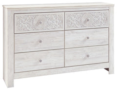 If itâ€™s coastal chic or cottage quaint style you long for, this whitewashed dresser invites you to go to town. Its distinctive weatherworn finish conveys an easy-breezy sensibility, perfect for a restful bedroom retreat. Tastefully edited lines and meda