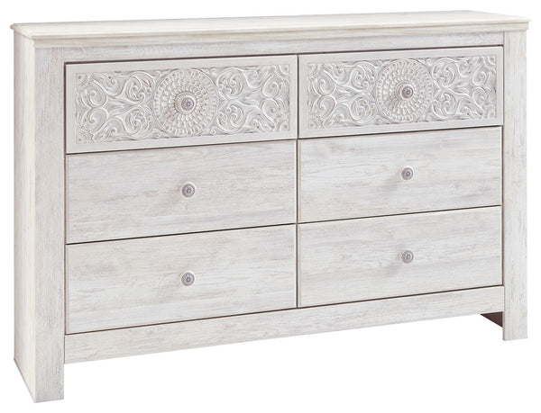 Paxberry - Whitewash - Dresser