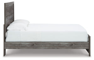 Bronyan - Dark Gray - Queen Panel Bed