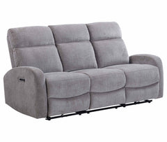 The Tuscany power sofa features a power recline and high-density foam cushions for extra comfort. It is ready to mount any FreeMotionÂ® bracket and battery easily. The Tuscany collection is characterized by clean, contemporary styling, making it a great c