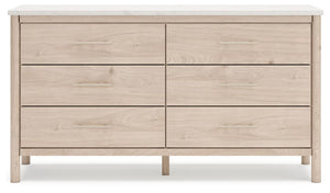 Cadmori - Two-Tone - Six Drawer Dresser