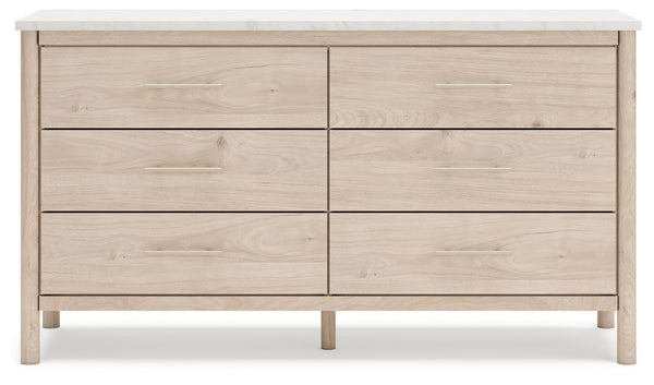 Cadmori - Two-Tone - Six Drawer Dresser