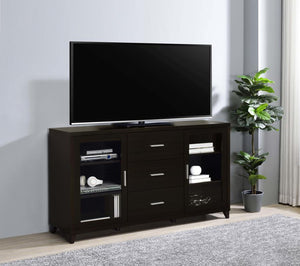  sturdy surface provides plenty of space to accommodate televisions of all sizes. Its durable