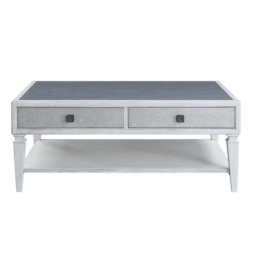 Katia - Coffee Table - White - 50-"