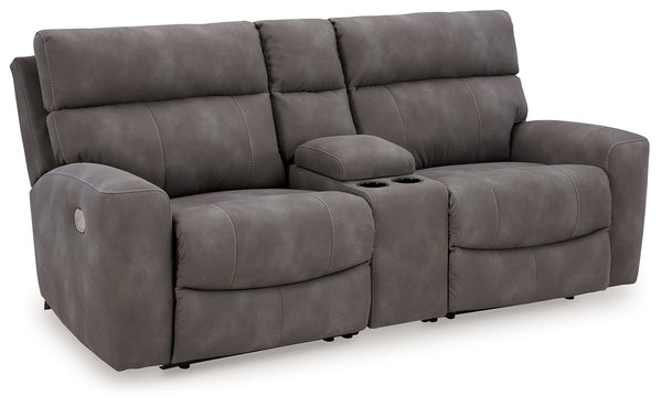 Stylish, adaptable and durable. Your living room is the central hub of your homeâ€”why settle for anything less? With this power reclining sectional sofa, you can make everyday lounging effortless. A modular design gives you the flexibility to rearrange a