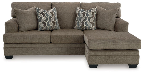 This sofa chaise feels every bit as good as it looks. Ultra-soft upholstery enhances your comfort, making it a delightful place to unwind. Whether you-'re enjoying a quiet evening alone or chilling with friends, this piece promises to be the perfect backd