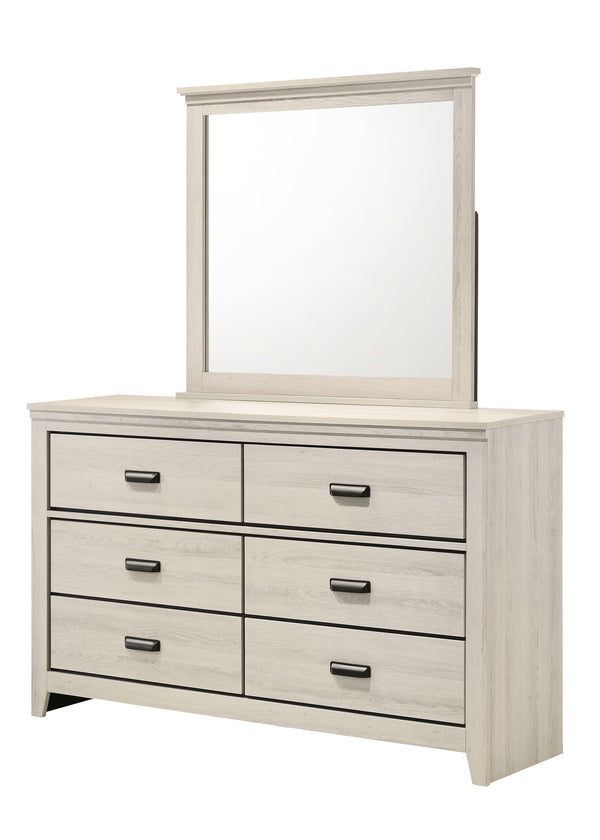 Carter - King 4 Piece Bedroom Set - White