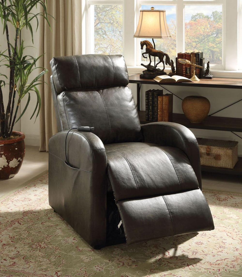 The Ricardo lift recliner is a wonderful addition to your home. It is easy to operate and features a smooth lift and recline. The side pocket holds the two-button wired controller in place so you-'ll never lose track of it.<br/><br/><b>Product Features</b