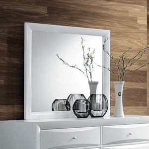 The Ireland contemporary mirror in espresso is the perfect accent for your master bedroom, the mirror in Espresso features contemporary feel helps to make small areas appear larger and more brightly lit.<br/><br/><b>Product Features</b><ul><li>Mirror Not 